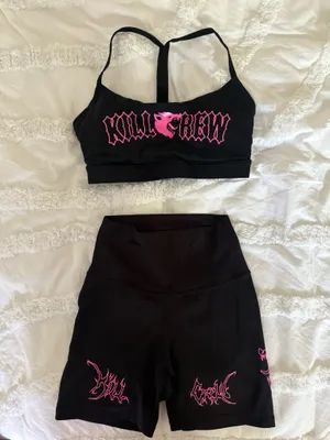 Killcrew Workout Set Black Size XS thumbnail 2