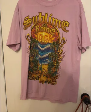 sublime t shirt Pink Size L thumbnail 1