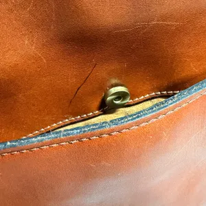 Patricia Nash Cameley Tote Italian Leather Heritage‎ Tan Braided Handle Bag thumbnail 10