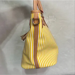 DOONEY & BOURKE East/West Tassel Shopper Tote Top Handle Shoulder bag thumbnail 4