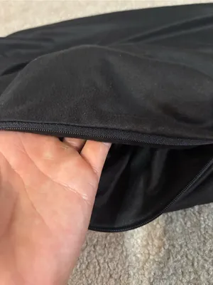 Beyond yoga Black Infinity Scarf with pocket thumbnail 3