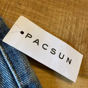 NWT PacSun size 24 or 0 denim distressed mini skirt blue country concert western thumbnail 6