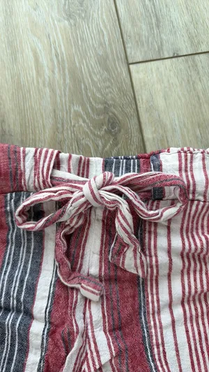 Indigo Rein Stripped multicolor shorts with tie thumbnail 3