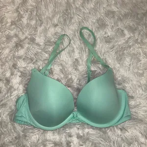 Victoria’s Secret PINK blue lightly lined underwire bra womans 34b thumbnail 6