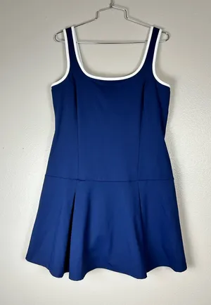 JCrew Factory Navy Blue Womans Active Dress Golf Tennis Size Medium thumbnail 1