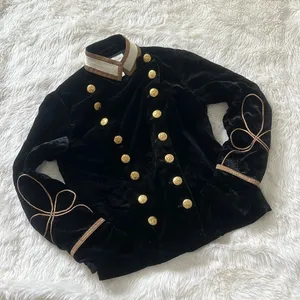 Ralph Lauren Velvet Military Jacket thumbnail 6