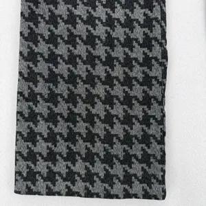 New York & Company 7th Avenue Houndstooth Pants 12 Straight Leg Stretch Preppy thumbnail 7