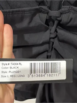 New! TA3 Size Large Plungey in‎ Black thumbnail 5