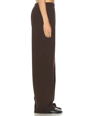 Skims (Gar) Boyfriend Fleece Baggy Sweatpant | Color WASHED ONYX | Size XS thumbnail 4