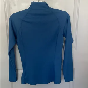 Patagonia Light Blue Quarter Zip Pullover Medium thumbnail 2