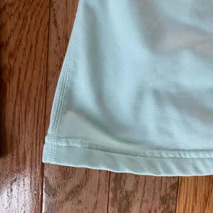 light blue and gray athletic workout mock neck longsleeve thumbnail 7