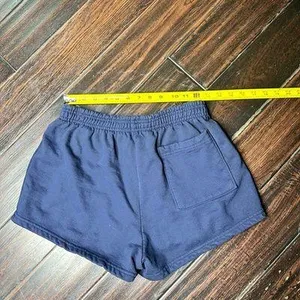 Los Angeles Apparel Heavy cotton elastic waist shorts casual summer athletic loungewear thumbnail 4