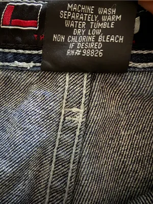 FUBU Navy Denim Cargo Shorts with Side Pocket thumbnail 6