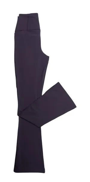 NWOT Spiritual Gangster Dark Purple Flare Leggings Pants Size Small thumbnail 1