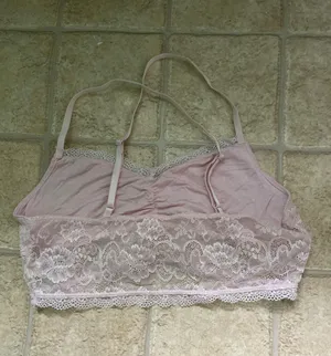 PacSun Baby pink lace bralette thumbnail 3