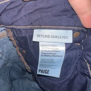 Paige Skyline Ankle Peg dark wash luxe 26 jeans thumbnail 4