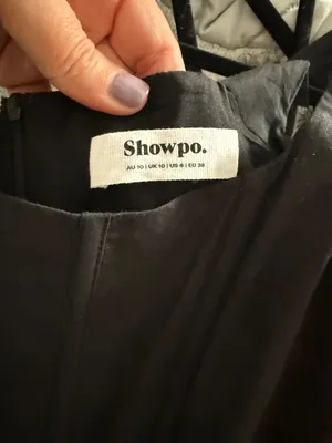Showpo Black Mini Dress thumbnail 2