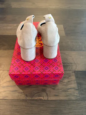 New in Box Tory Burch Therese 65mm Suede Pump Sz 8 thumbnail 4