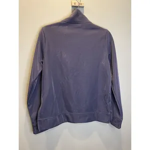 NWT Under Armour Shimmering Lined Fleece Tunic‎ Sweatshirt Sz XS Purple/Gray thumbnail 2