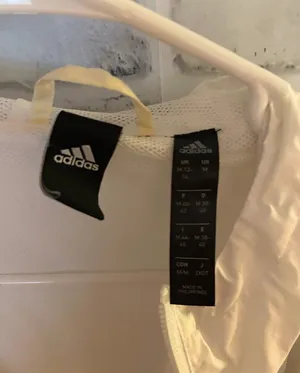 Adidas White  Windbreaker thumbnail 4