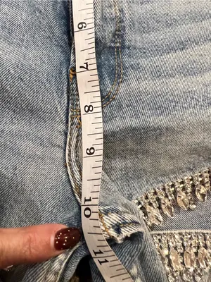 GOOD AMERICAN Good Icon Straight Diamond Jeans Size 4/27 NWOT thumbnail 6