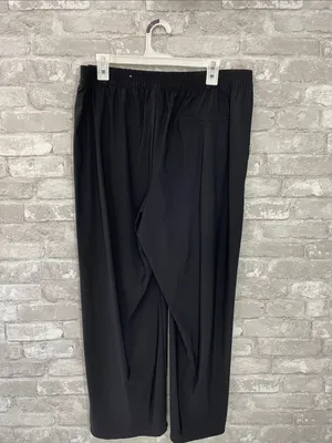 Old Navy Black SleekTech High-Rise Go Dry Pants thumbnail 3