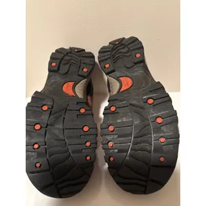LL Bean Waterproof Hiking Trail Shoes Women's Suede Leather‎ Brown Orange thumbnail 8
