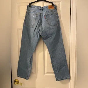 Levi's Light Blue Boyfriend Jeans thumbnail 5