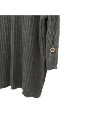 Free People Intimately Around the Clock Pullover Henley Button Sweater XS thumbnail 4