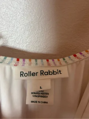 Roller Rabbit Multi Stripe Scoop‎ Neck One-Piece Swimsuit thumbnail 4