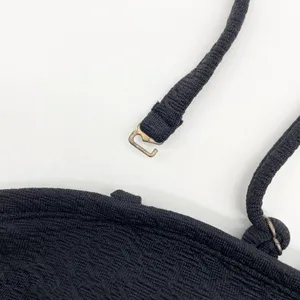 Time and Tru Bikini Top Women Small One Shoulder O-Ring Minimal Swim‎ Indie thumbnail 7