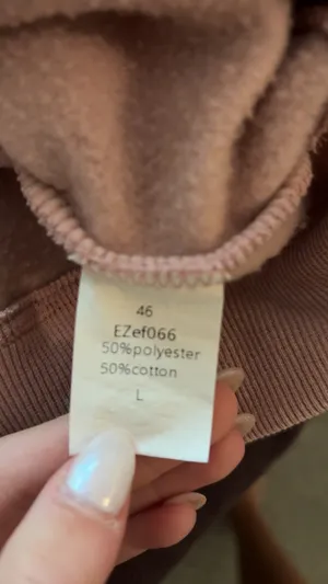 Oversized hoodie Pink Size L thumbnail 5