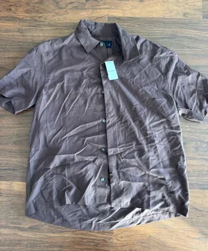 Men’s brown Abercrombie button up thumbnail 1