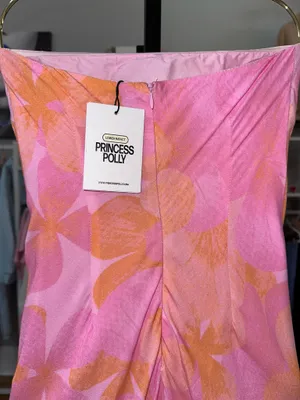 Princess Polly Maxi Dress Floral strapless thumbnail 7