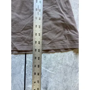 Quince Cotton Modal Scoop Neck Tee Dark Taupe Large LB102949-JDAVN01-17622 thumbnail 4
