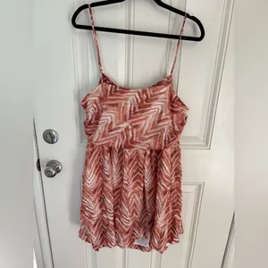 Amalie the Label Lotte linen blend tie-back babydoll mini dress NWT Size 14 thumbnail 3