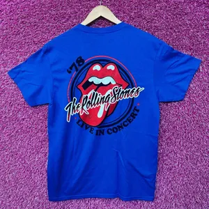 The Rolling Stones 78 live in Concert Rock Tshirt size Medium thumbnail 1