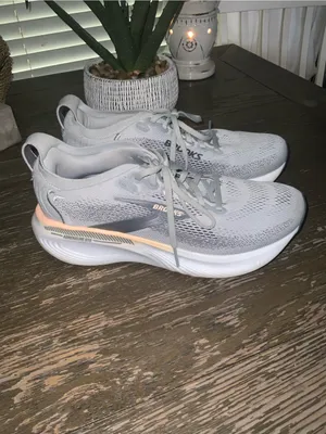 Brooks Adrenaline GTS 2025 Grey/Blackened Pearl/Coral 8.5 thumbnail 4