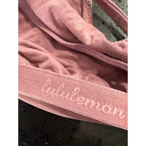 Lululemon Flow‎ Y Bralette Dusty Rose Modal Strappy Triangle Bra Womens Size S thumbnail 5