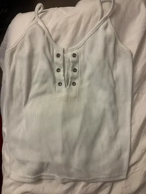 White Tank Top thumbnail 2