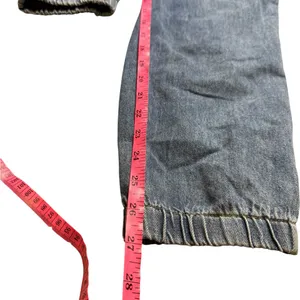 👖 RM Rebecca Minkoff Light Wash‎ High Rise Wide Leg Jogger Jeans Size M 👖 thumbnail 4