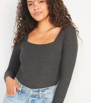 Old Navy Bodysuit Square Neck thumbnail 1