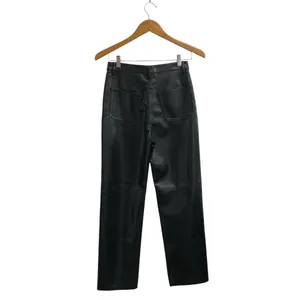 Aritzia The Melina Pant Vegan Leather In Black Size US 4 thumbnail 9