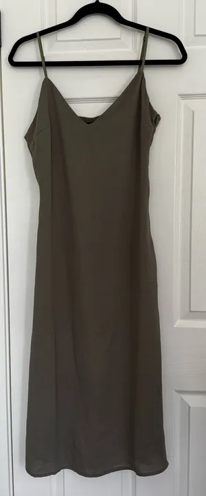 Lulus Perfect For You Sage Green Midi Column Dress thumbnail 2