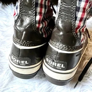 Sorel tivoli tall plaid snow boots 7 thumbnail 5