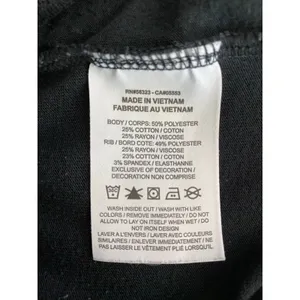 Nike Black Fleece Jogger Sweatpants Women’s Small Athleisure thumbnail 7
