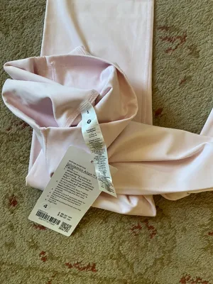 lululemon Align HR 28” leggings in Flush Pink Sz 4 NWT $98R thumbnail 6