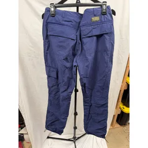 Abercrombie Vintage ‎ 90's Y2K Womens Navy Relaxed Utility Cargo Paratrooper Pants Sz 6 thumbnail 4