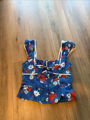 Free People Call Me Baby Blouse thumbnail 2