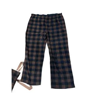 Skims Size 4X Plaid Sleep Set Jasper Buffalo Check Holiday Brown pajamas no box thumbnail 4